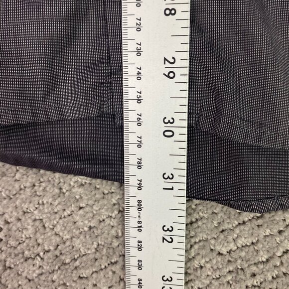 Eton Slim Fit Shirt Men's 41 16 Gray Cotton Button Up Down Stripes Spread collar - Picture 8 of 11